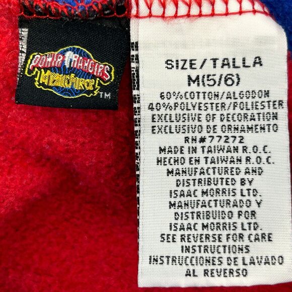 Power Rangers Mystic Force Hoodie Youth Medium Hooded Sweatshirt Boys Kids Red - Picture 7 of 8